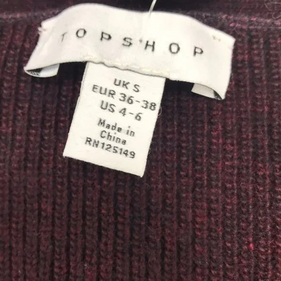 TOPSHOP Ribbed Sweater - Picture 6 of 6
